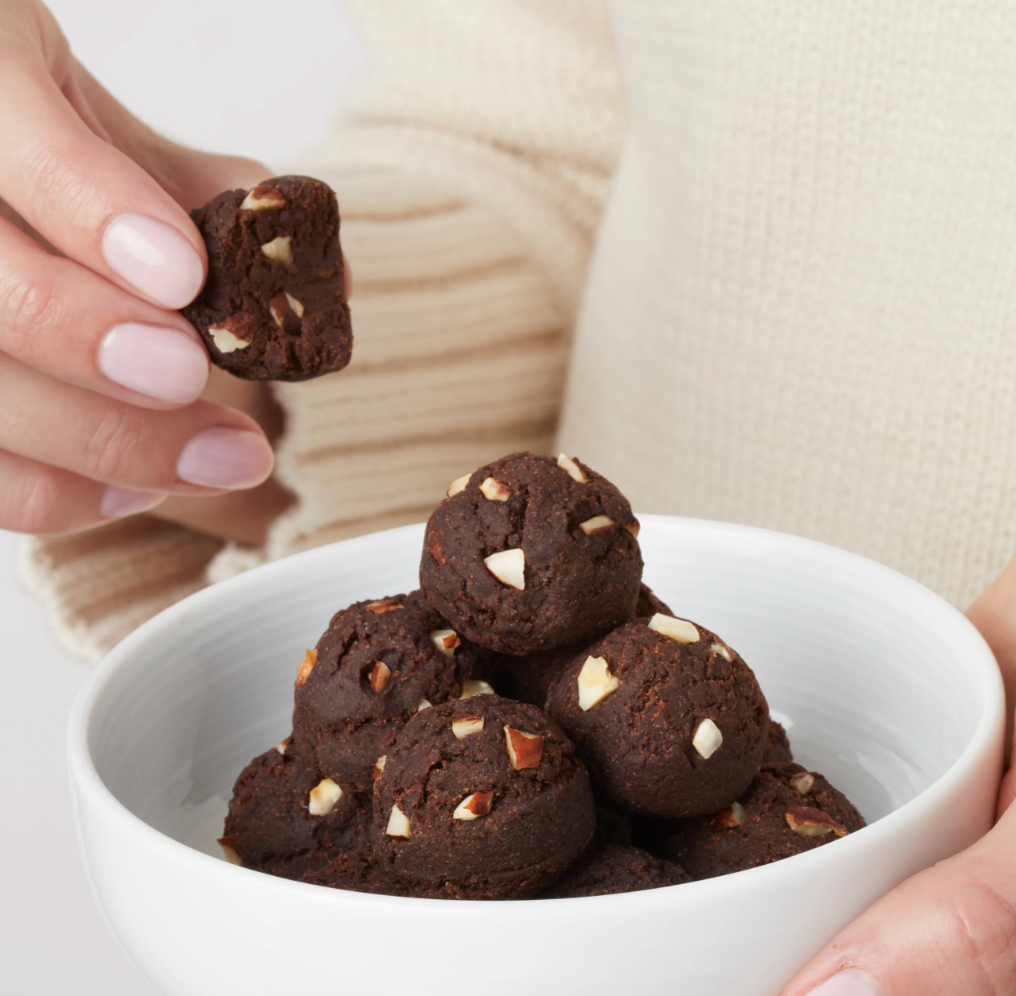 Cacao + Cacahuete Bites